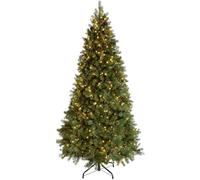 WeRChristmas 5ft Pre-Lit Crawford Pine Christmas Tree