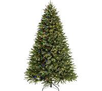 WeRChristmas 5ft Pre-Lit Grand Alaskan Fir Christmas Tree