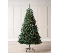WeRChristmas 8ft Pre-Lit Mixed Pine Christmas Tree