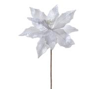 WeRChristmas Artifical Flower, White, 34 cm WRC-9634