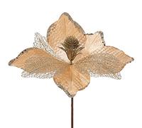 WeRChristmas Artificial Magnolia Christmas Tree Flower Decoration
