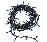 WeRChristmas Christmas Tree Lights String with Chasing/Static Settings with 40 LED Lights, 7.8 m - Blue