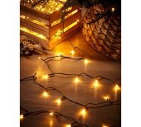 Werchristmas Green Cable 550 Led Christmas Tree String Lights Warm White 55 M