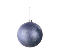 Werchristmas Ice Blue Extra Large Shatterproof Bauble Glitter 15 Cm