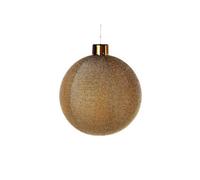 WeRChristmas Inflatable Tinsel Christmas Bauble, Gold, 45 Cm