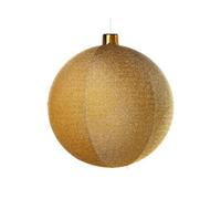 WeRChristmas Inflatable Tinsel Christmas Bauble, Gold, 76 Cm