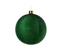 WeRChristmas Inflatable Tinsel Christmas Bauble, Green, 66 Cm