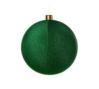 WeRChristmas Inflatable Tinsel Christmas Bauble, Green, 76 Cm