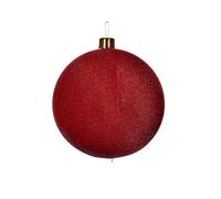 WeRChristmas Inflatable Tinsel Christmas Bauble, Red, 66 Cm