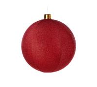 WeRChristmas Inflatable Tinsel Christmas Bauble, Red, 76 Cm