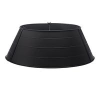 WeRChristmas Large Matt Metal Tree Collar, Black, 66 cm