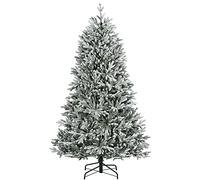 WeRChristmas Luxury Snow Flocked Christmas Tree, White, 7 ft / 2.1 m
