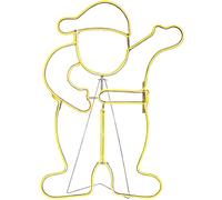 WeRChristmas Neon Santa Silhouette with 600 LED Lights