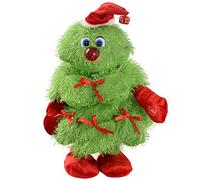 WeRChristmas Novelty Dancing and Singing Christmas Tree, 30 cm