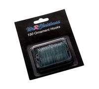 WeRChristmas Ornament Hooks, Green, 3.5cm
