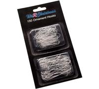 WeRChristmas Ornament Hooks, Silver, Small and Large Multi-Pack