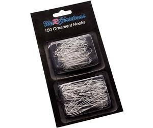 WeRChristmas Ornament Hooks, Silver, Small and Large Multi-Pack