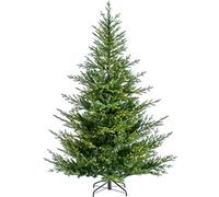 WeRChristmas Pre-Lit Douglas Fir Christmas Tree, Green, 7 ft