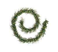 WeRChristmas Pre-Lit Natural Fir Garland, 9 Ft