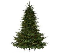 WeRChristmas Pre-Lit Noble Fir Christmas Tree, 7.5 Ft