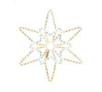 WeRChristmas Pre-Lit Northern Star Rope Light Silhouette