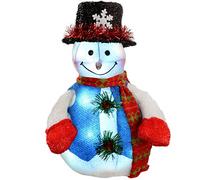 WeRChristmas Pre-Lit Snowman Christmas Decoration with LED Lights, 40 cm - Large
