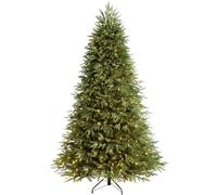 WeRChristmas Pre-Lit the Royal Fir Multi-Function Christmas Tree with 450-LED Lights, 6 feet/1.8 m - 112 x 112 x 180 cm, Green