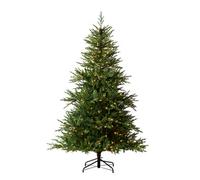 Werchristmas Pre-Lit Traditional Fir Christmas Tree, 8Ft