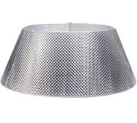 Werchristmas Silver Quilted Metal Tree Collar 71 Cm