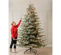 WeRChristmas Snow Flocked Fraser Fir Christmas Tree 9Ft