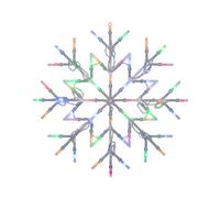 WeRChristmas Snowflake Silhouette Multicolour 36Cm
