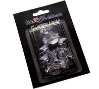 WeRChristmas Suction Hooks, Pack of 15, 2 cm