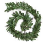 WeRChristmas Victorian Pine Christmas Garland Pvc Decoration, 9 feet - Green