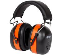 Werckmann Hearing protection with integrated Bluetooth - this ear protection is adjustable, Black, orange, breit