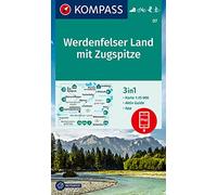 Werdenfelser Land mit Zugspitze + Aktiv Guide: 3in1 Wanderkarte 1:25000 mit Aktiv Guide inklusive Karte zur offline Verwendung in der KOMPASS-App. Fahrradfahren. Langlaufen.: 07