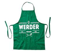 Werder Bremen SV cooking apron, barbecue apron, logo and lettering