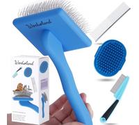 Werduoland Slicker Brush for Dogs (Blue)