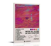 We're All Alone in This Together-Dave Anti Splash Art Posters Living Room And Bedroom Hanging Paintings Suitable for Multiple Scenarios No Need for Punching Easy to Install Suitable for Gifts And Pers