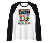 We're All Different But in This Class We All Swim Together Raglan Baseball Tee