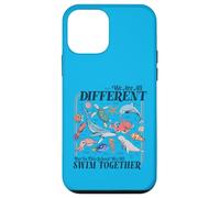 We're All Different Swim Together Teacher Back to School Case for iPhone 12 mini