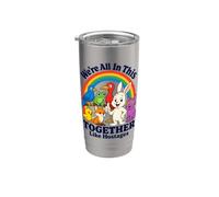 We're All in This Together Like Hostages Sarcastic Humor Stainless Steel Insulated Tumbler