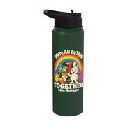 We're All in This Together Like Hostages Sarcastic Humor Stainless Steel Insulated Water Bottle