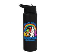 We're All in This Together Like Hostages Sarcastic Humor Stainless Steel Insulated Water Bottle