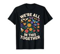 We're All in This Together Wildflower Bees Value Graphic T-Shirt