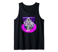 We're All Mad Here Mad Hatter Steampunk Hat Alice T-Shirt Tank Top