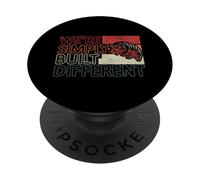 We're Built Different Tardigrade Microbiologist Tardigrades PopSockets Adhesive PopGrip