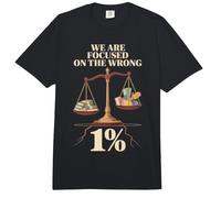 We're Focused On The Wrong 1% Anti Billionaire Class War Comfort Colors Adult Heavyweight T-Shirt