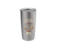 We're Focused On The Wrong 1% Anti Billionaire Class War Stainless Steel Insulated Tumbler