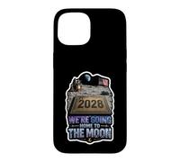 We're Going Home To The Moon 2028 Case for iPhone 15