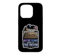We're Going Home To The Moon 2028 Case for iPhone 15 Pro